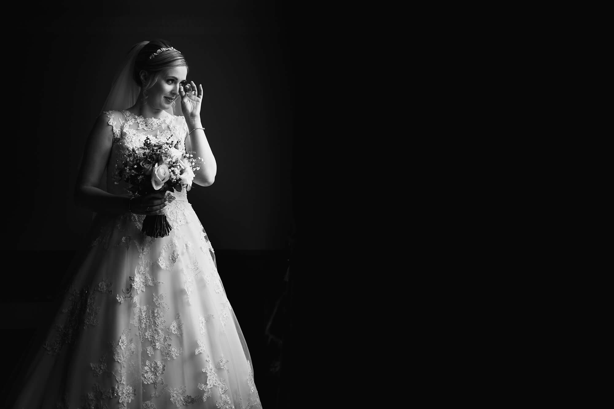 bride in room at nunsmere hall