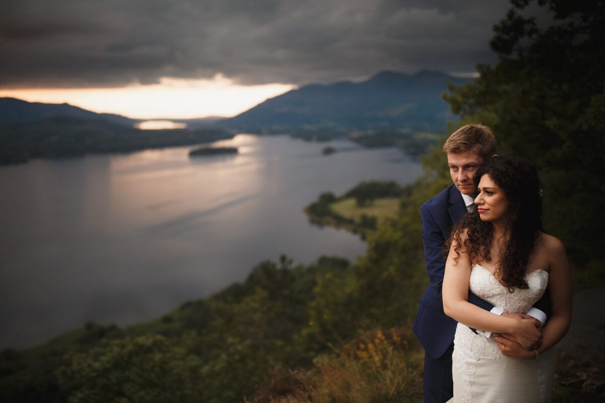 Steph + Ian Wedding At Lodore Falls