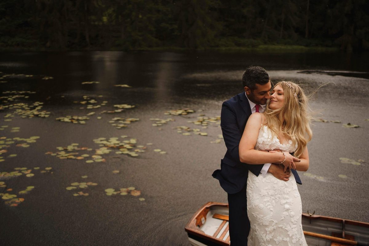 Intimate Gilpin Lake House Wedding