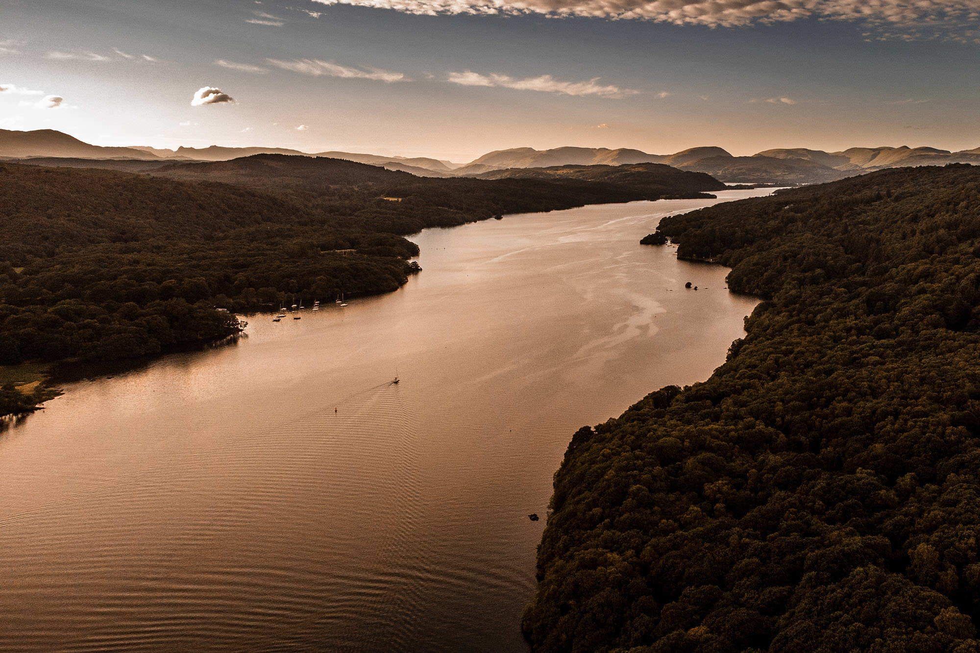 Lake Windermere Above Town Head Estate