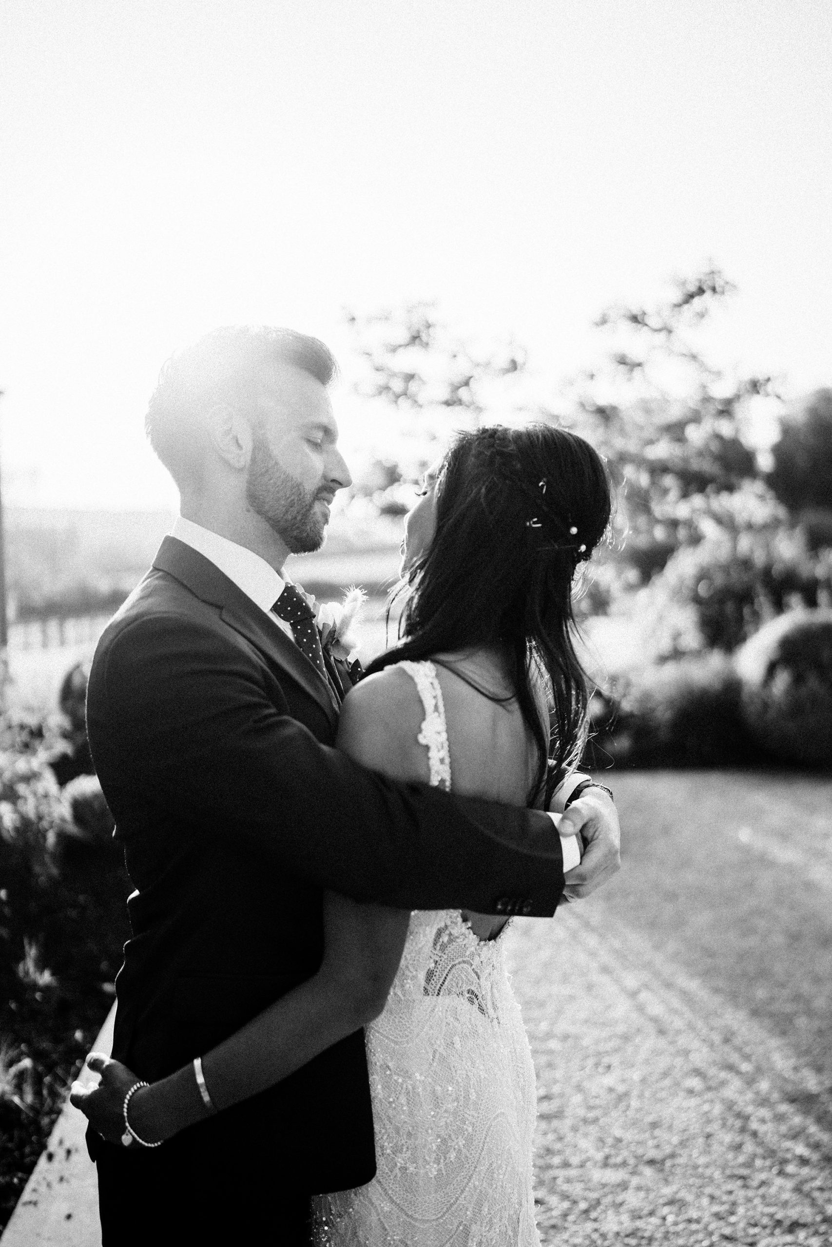 hyde house wedding photography couple in the sunset