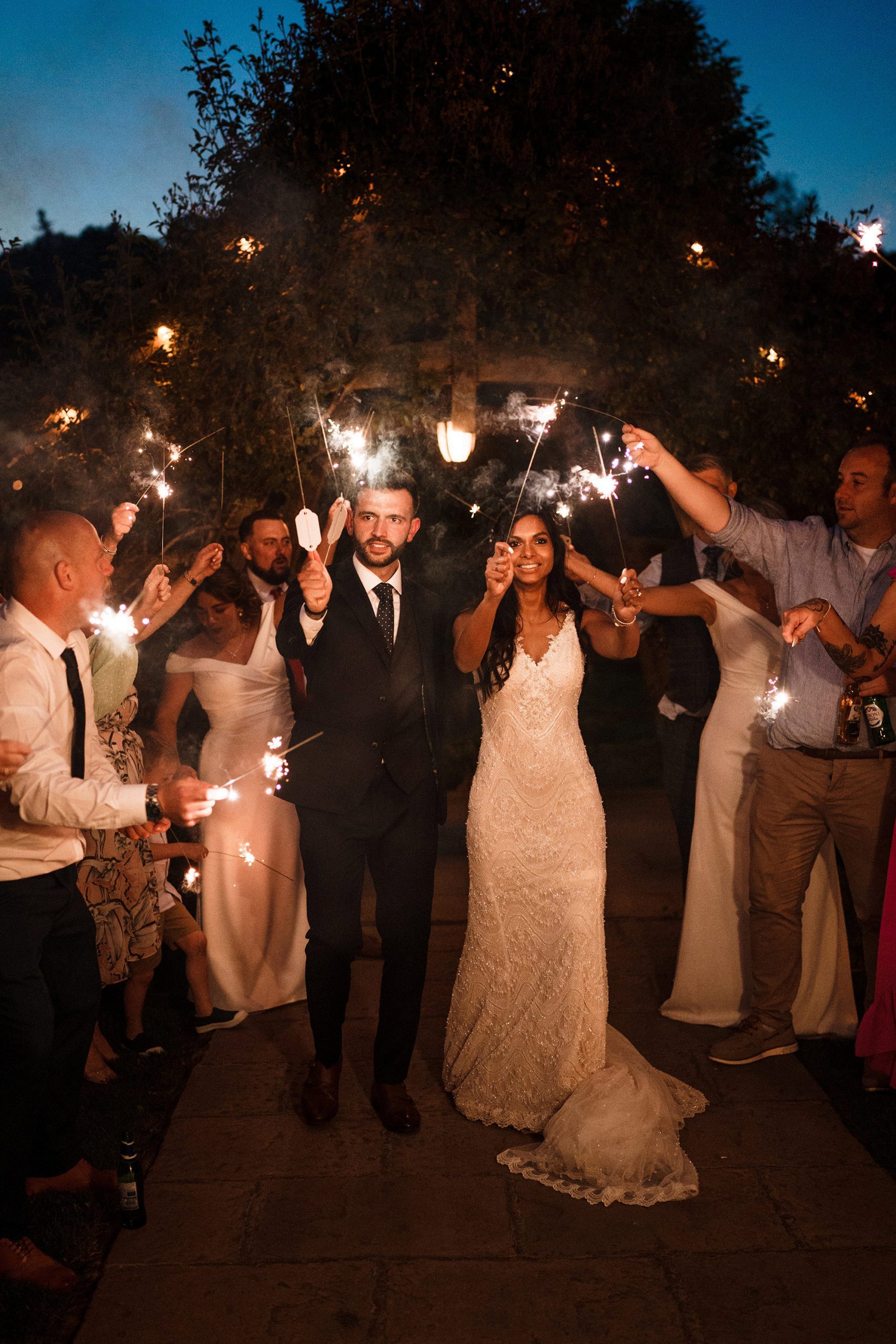 evening wedding hyde house wedding photography