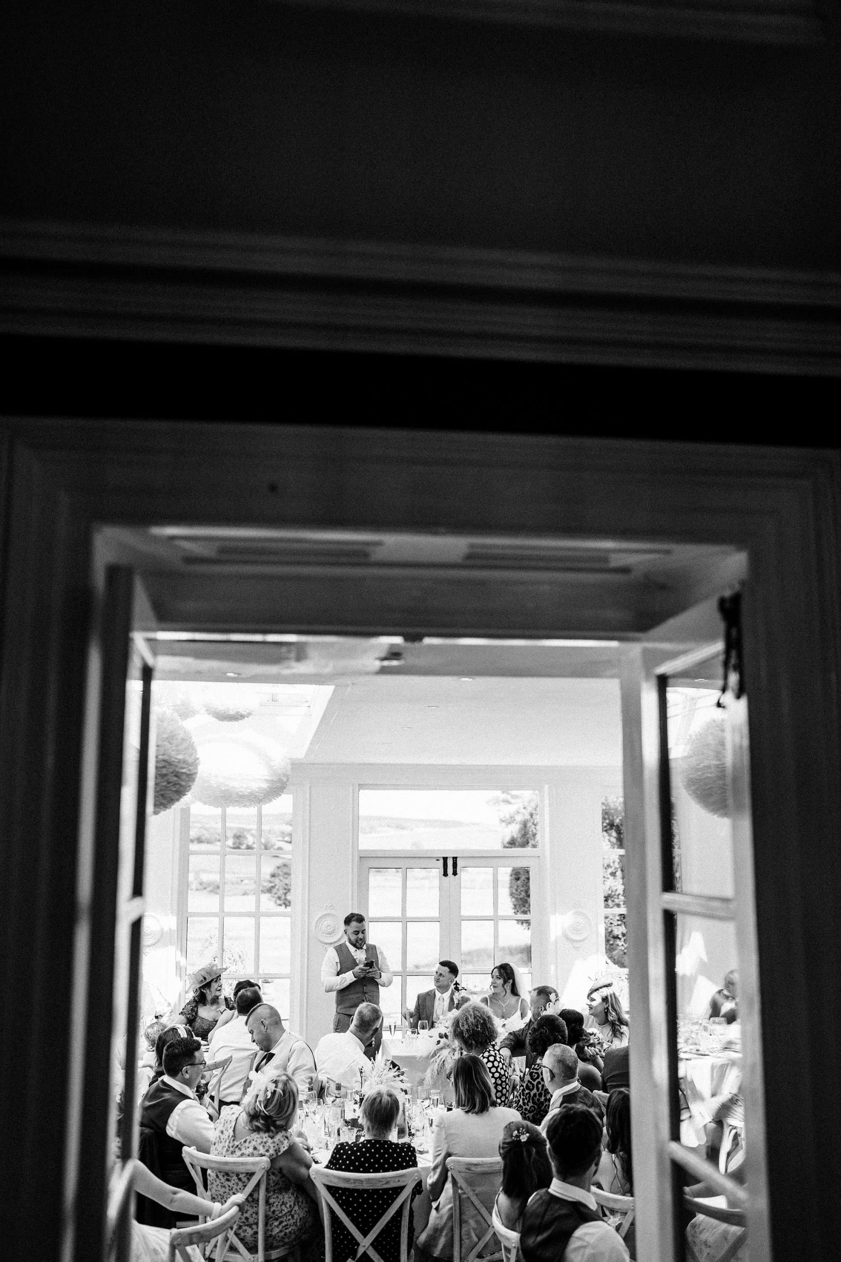 wedding speeches at woodhill hall