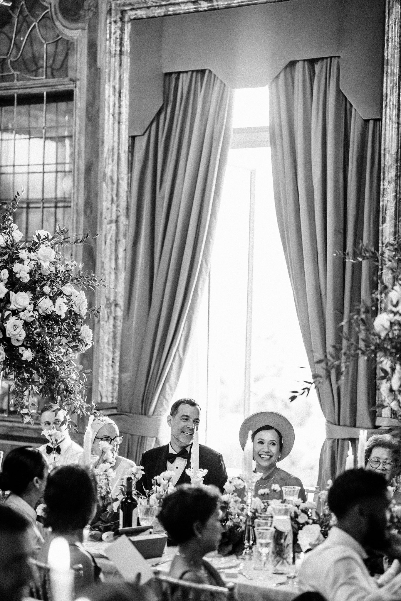 villa erba wedding breakfast