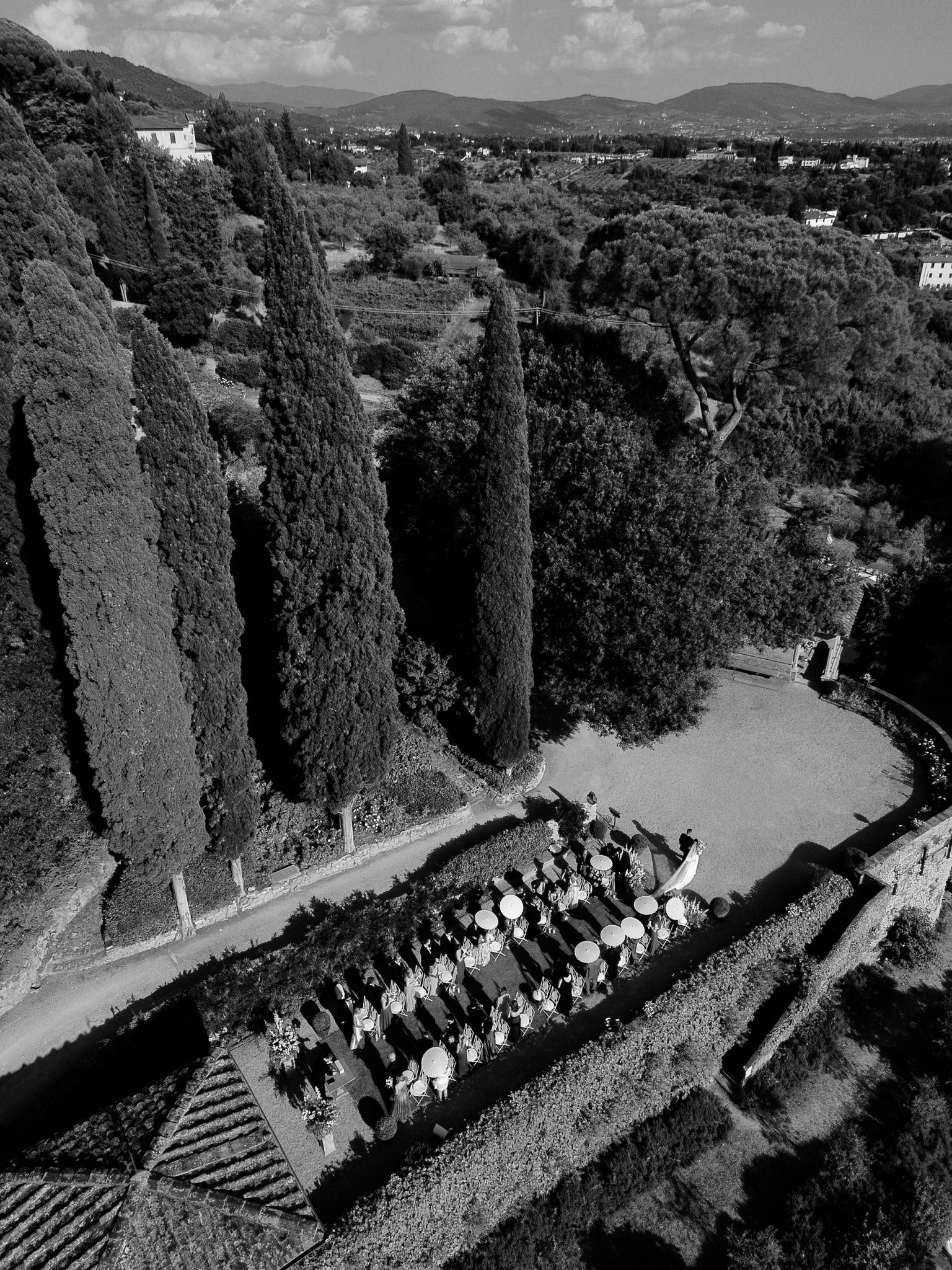 Beautiful wedding setting photographed by Stephen Walker