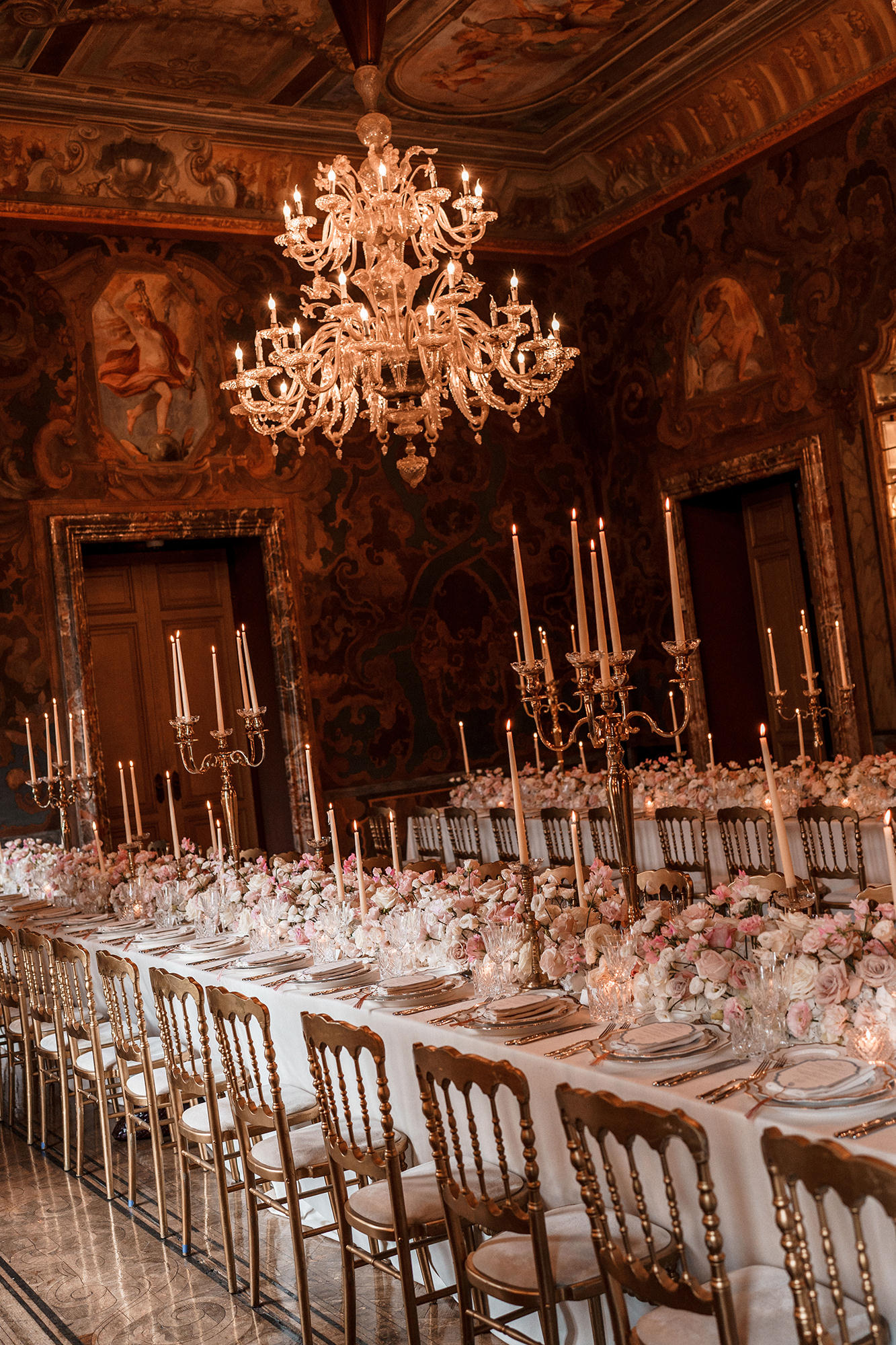 Emotional speeches during the wedding breakfast