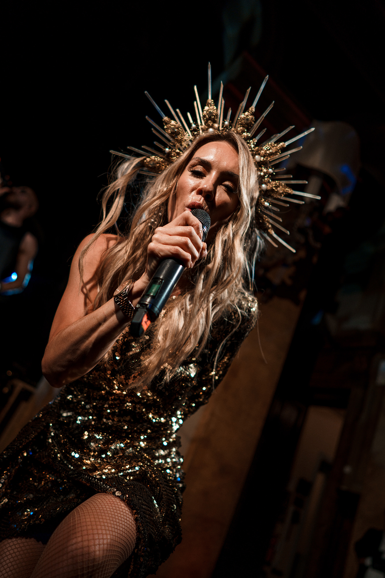 Dance floor at Lara and Qiao’s wedding