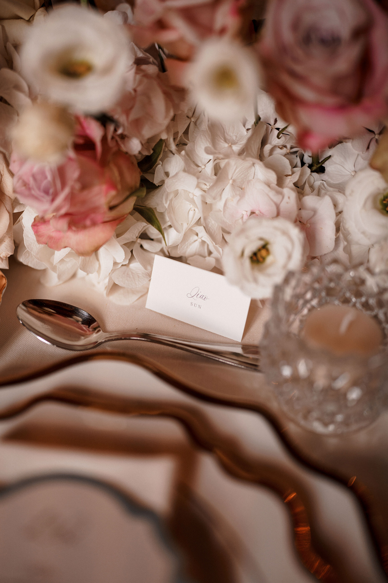 Lara and Qiao getting married at Villa Erba