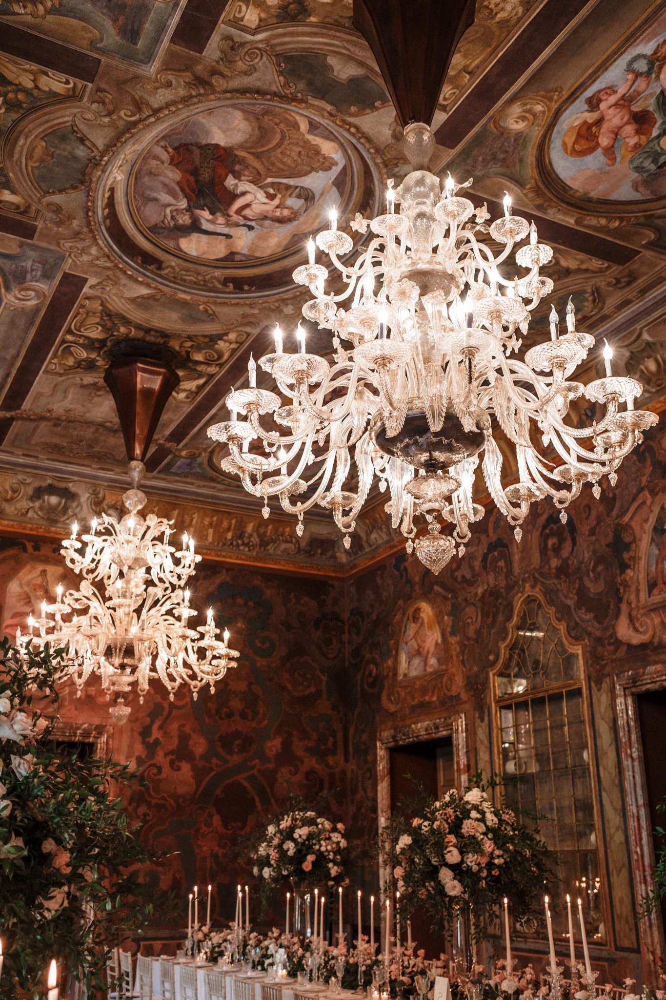 Candid moment at an Italian destination wedding