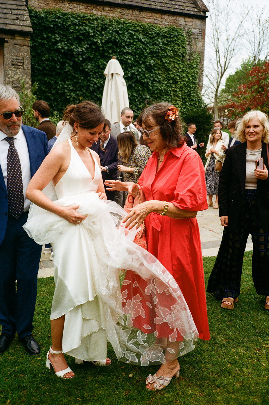 35mm film photograph from Lara and Cameron's wedding