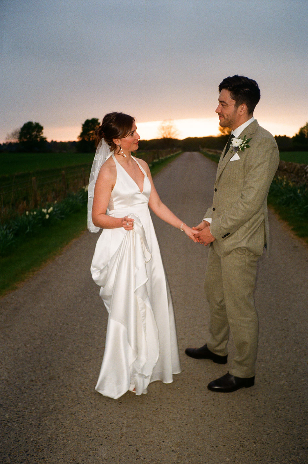 Film photograph from a Cotswolds wedding by Stephen Walker