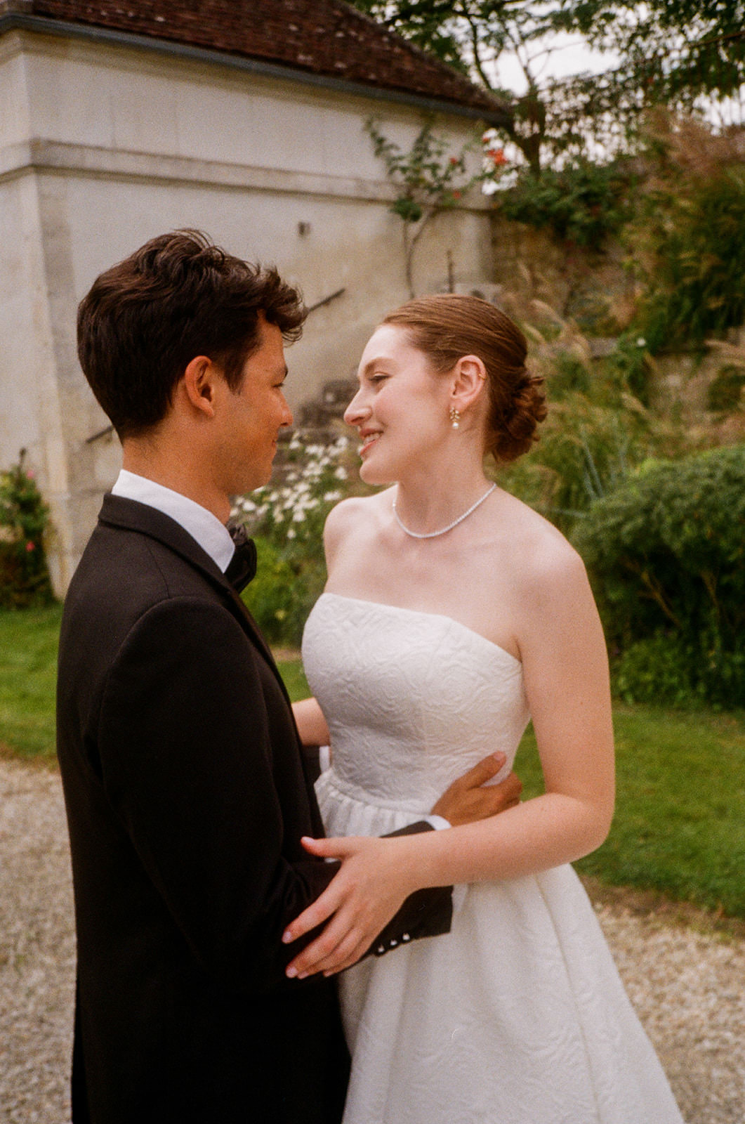 35mm film wedding photography from Theo and Rebecca's wedding in France