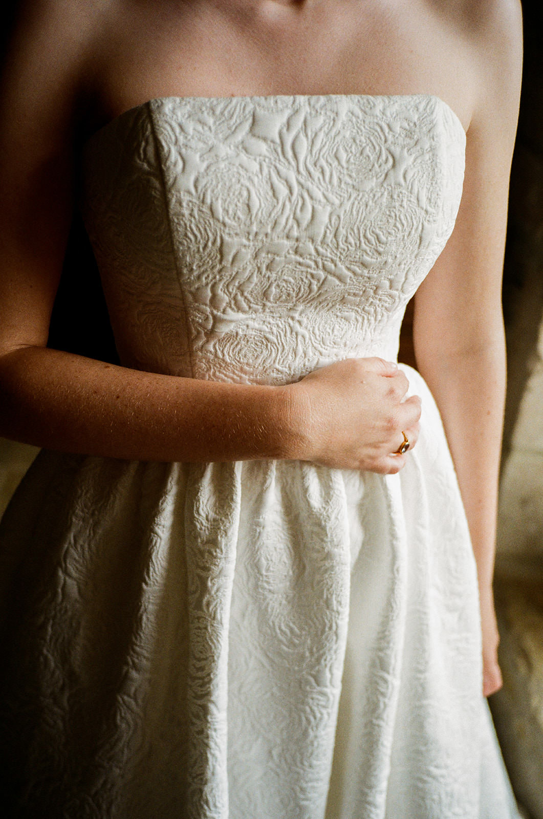 Kodak Gold film photograph from Theo and Rebecca's wedding in France
